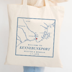 Hochzeitsgeschenk Nonantum Resort Kennebunkport Ka Tragetasche