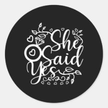 Hochzeitsgeschenk sagt sie ja