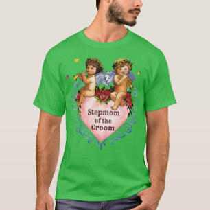 Hochzeitsgeschenk Stiefmutter der Bräutigelangels T-Shirt