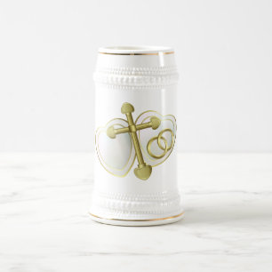 Hochzeitsgeschenk-Tasse Bierglas