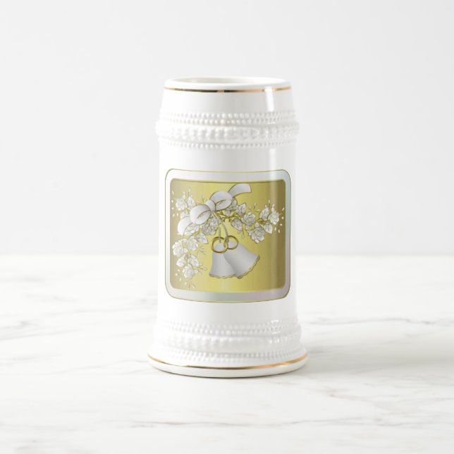 Hochzeitsgeschenk-Tasse Bierglas (Mittel)