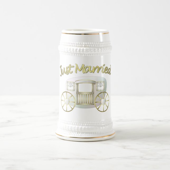 Hochzeitsgeschenk-Tasse Bierglas (Mittel)