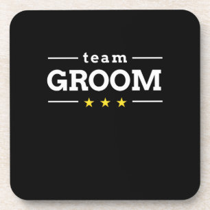 Hochzeitsgeschenk Team Group Getränkeuntersetzer