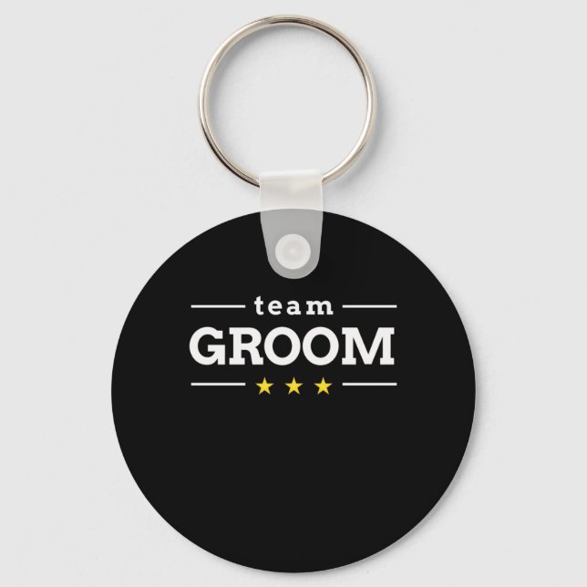 Hochzeitsgeschenk | Team Group Schlüsselanhänger (Vorderseite)