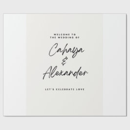 Hochzeitsgeschenk-Verpackungspapier Geschenkpapier