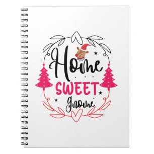 Hochzeitsgeschenk Zuhause Sweet Gnome Notizblock