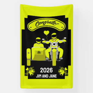 Hochzeitsgeschenke für Motorräder Banner
