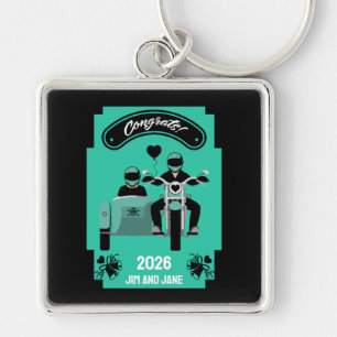 Hochzeitsgeschenke für Motorräder Schlüsselanhänger