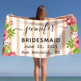 Hochzeitsgeschenke, Junggeselinnen-Abschied, Hochz Strandtuch