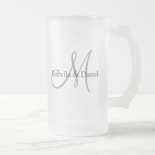 Hochzeitsgeschenke Tasse Monogramme