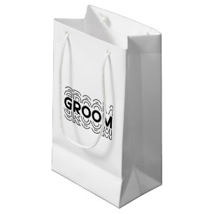 Hochzeitsgeschenktasche für den Bräutigam Kleine Geschenktüte