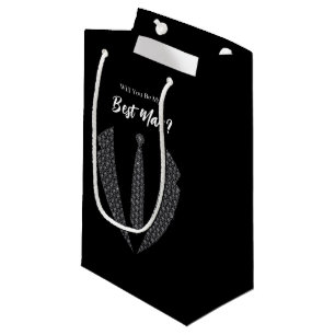 Hochzeitsgeschenktasche für Trauzeugen Kleine Geschenktüte