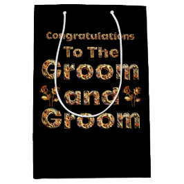 Hochzeitsgeschenktasche Mittlere Geschenktüte