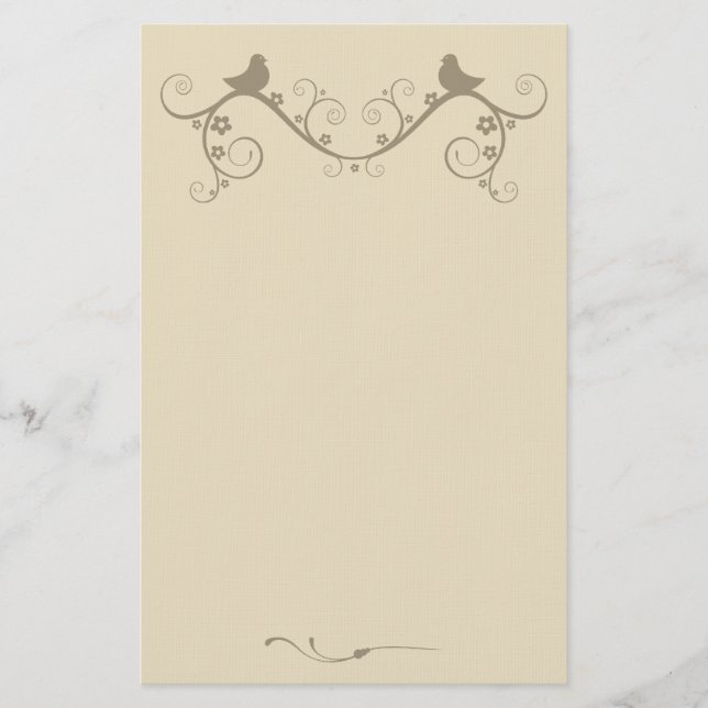 Hochzeitsgeschichten Briefpapier (Vorderseite)