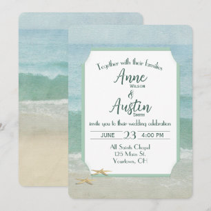 Hochzeitsgestelle für Wasserfarben Einladung