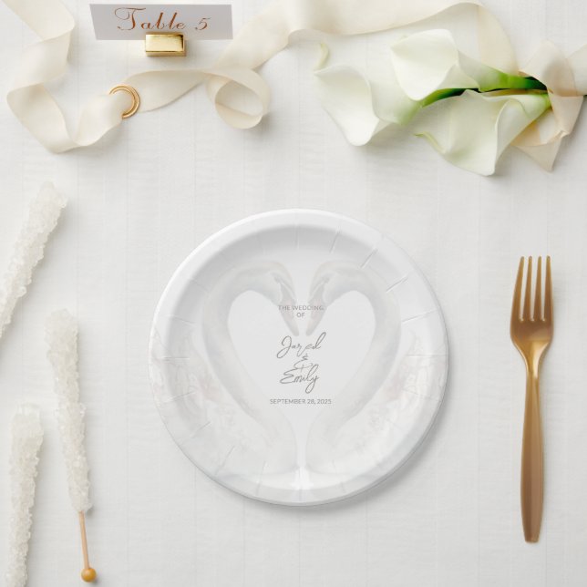 Hochzeitsgewohnheit Pappteller (Hochzeit)