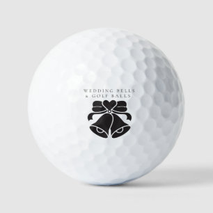 'Hochzeitsglocken & Golfbälle' Geschenk zur Hochze Golfball