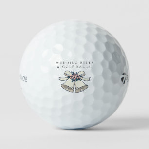 'Hochzeitsglocken & Golfbälle' Hochzeitsgunst-Gesc Golfball