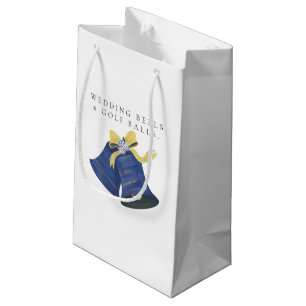 'Hochzeitsglocken & Golfbälle' Hochzeitsgunst-Gesc Kleine Geschenktüte