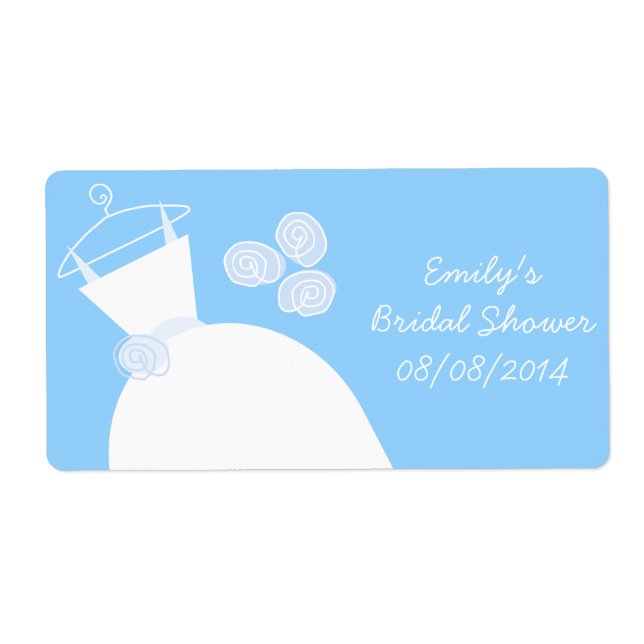 Hochzeitsgown Blue Brautparty horizontal (Vorne)