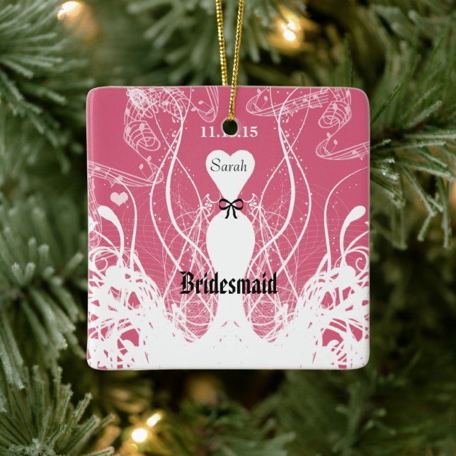 Hochzeitsgown Bridesmaid Weihnachtsschmuck (Baum)