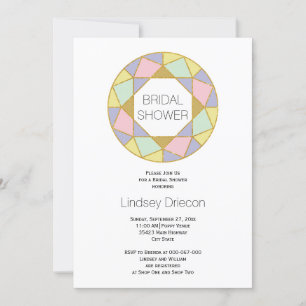 Hochzeitsgrabsteine für Juwelen Einladung