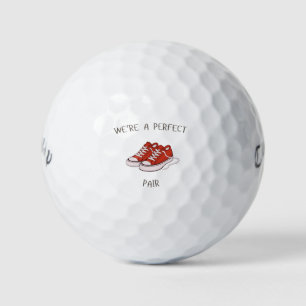 Hochzeitsgunst-Geschenktüte 'Wir sind ein perfekte Golfball