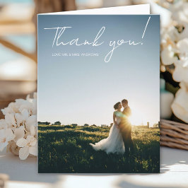 Hochzeitshandschrift Danke 3 Fotos