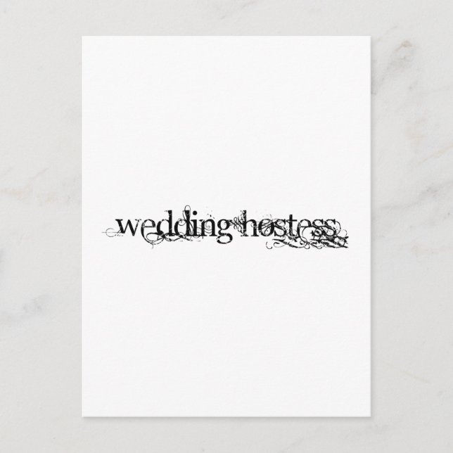 Hochzeitsherberge Postkarte (Vorderseite)