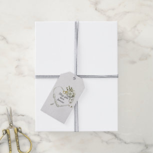 Hochzeitsherz Geschenkanhänger