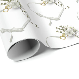 Hochzeitsherz Geschenkpapier