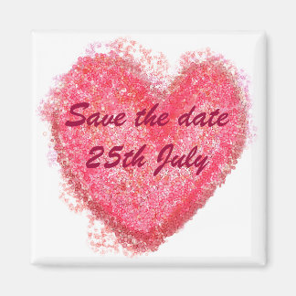 Hochzeitsherz Magnet