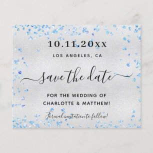 Hochzeitsherzen Save the Date Flyer