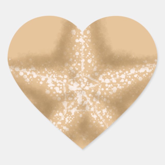 Hochzeitsherzen, tropischer Hochzeitsumschlag Herz-Aufkleber (Vorderseite)