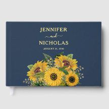 Hochzeitshochzeit der Blauen Sonnenblume in Elegan