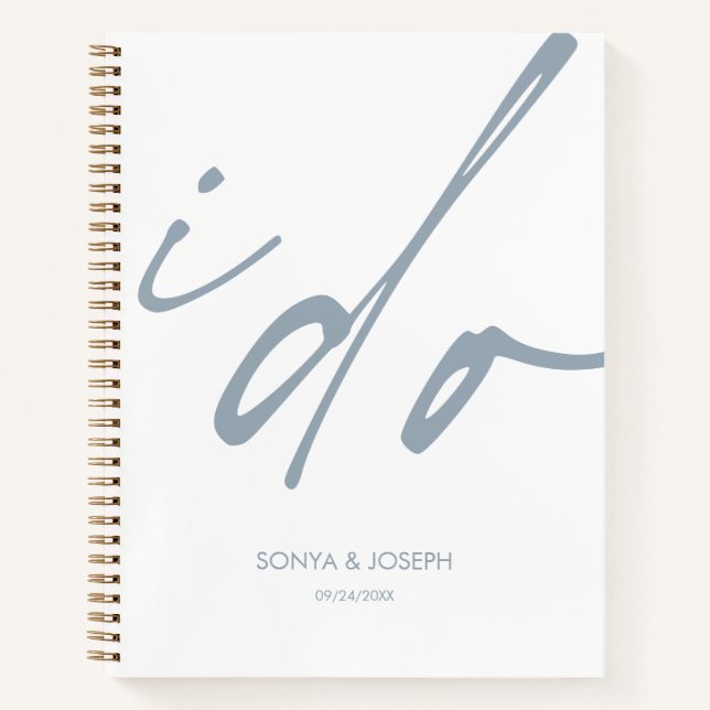 Hochzeitsjournal | DO Notizbuch (Vorderseite)