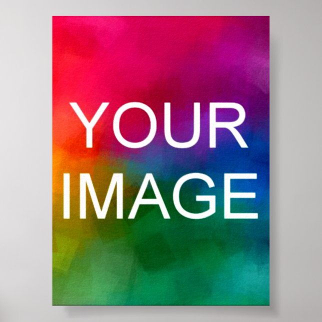 Hochzeitsjubiläum hochladen Foto Poster (Vorne)