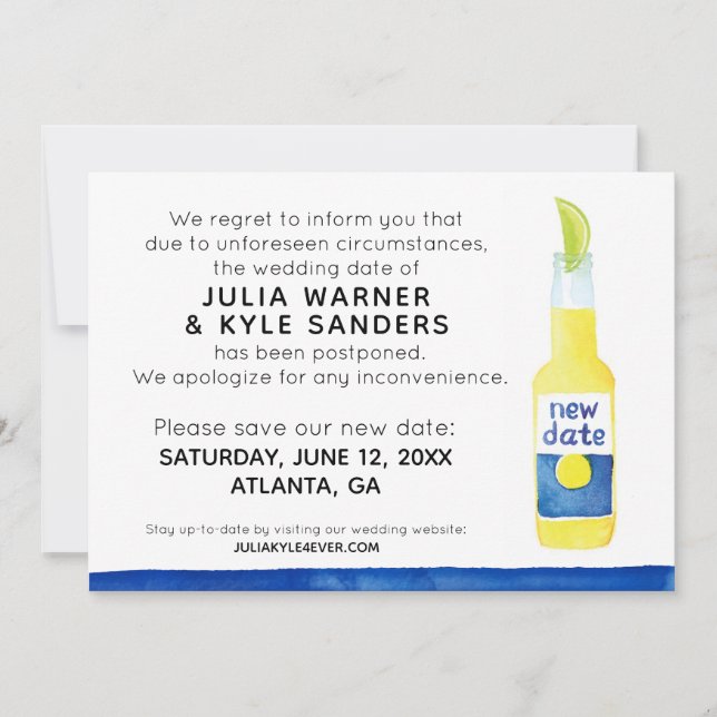 Hochzeitskarte (Vorderseite)