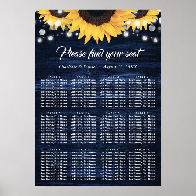 Hochzeitskarte 12 poster (Vorne)