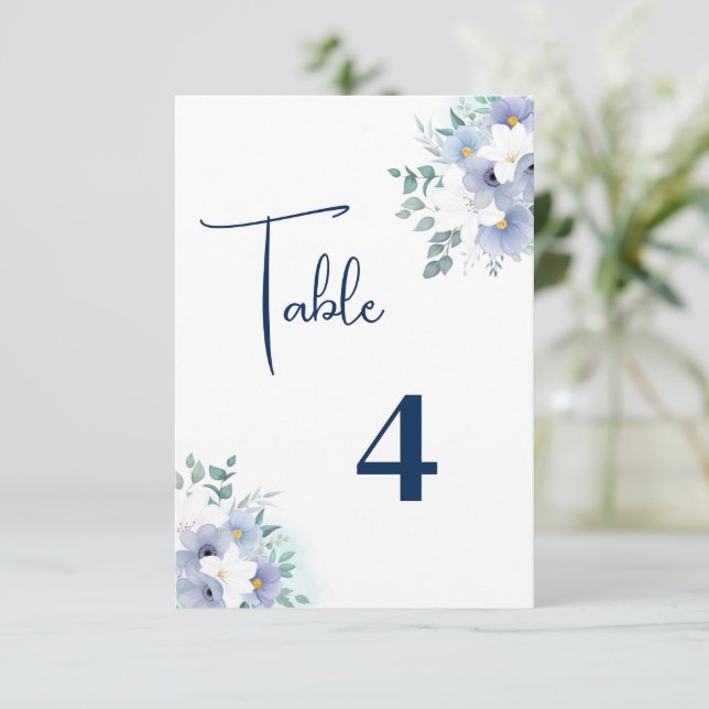 Hochzeitskarte Dankeskarte (Stehend Vorderseite)
