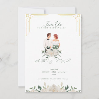 Hochzeitskarte Feiertagskarte
