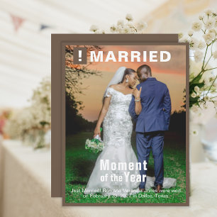 Hochzeitskarte für Foto Fun Magazine hinzufügen