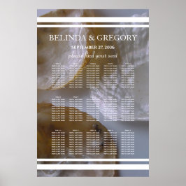 Hochzeitskarte für Strandklassen Poster