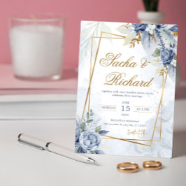 Hochzeitskarte - Hochzeitskarte Einladung