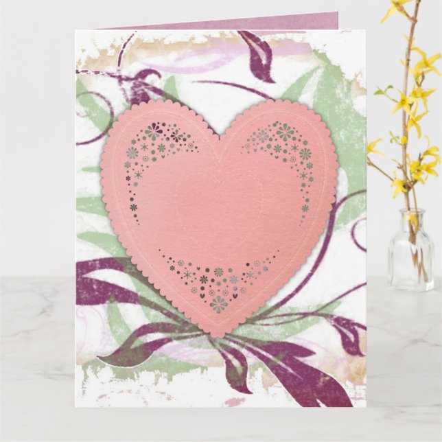 Hochzeitskarte Karte (Gelbe Blume)