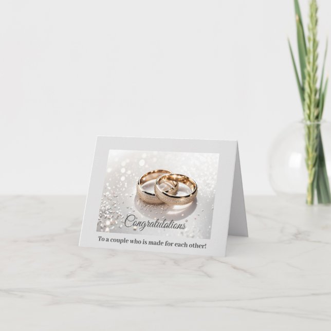 Hochzeitskarte Karte (Vorderseite)