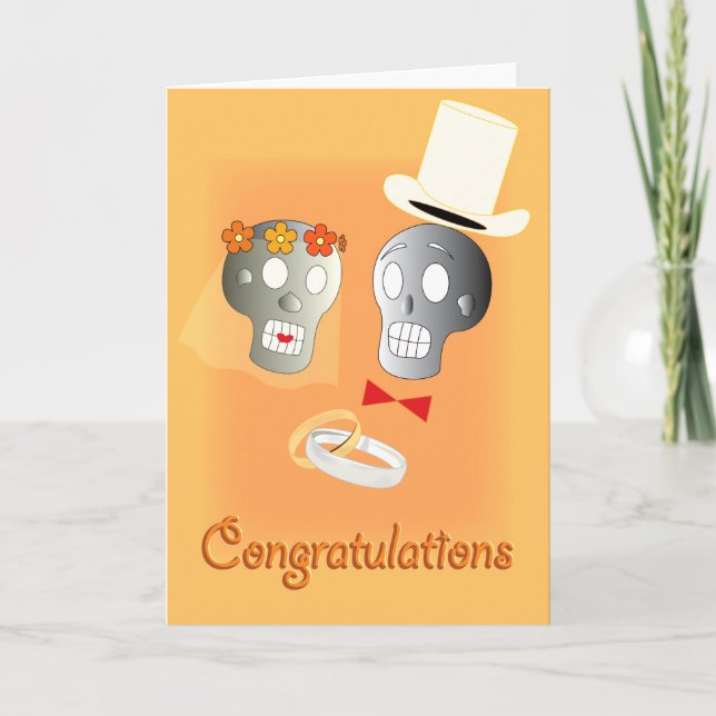 Hochzeitskarte Karte (Vorderseite)