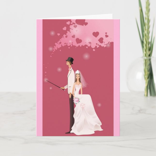 Hochzeitskarte Karte (Vorderseite)