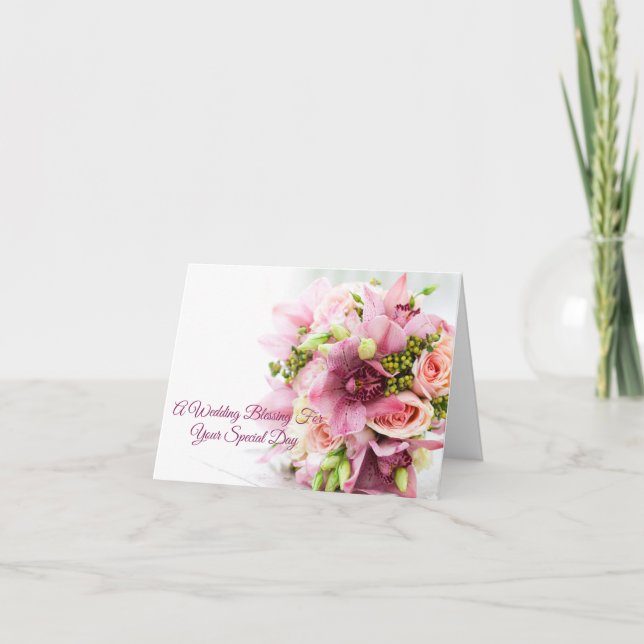 Hochzeitskarte Karte (Vorderseite)