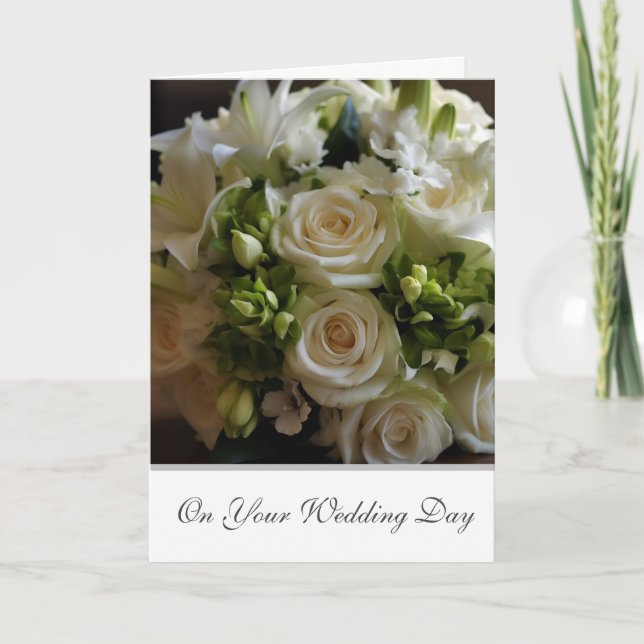 Hochzeitskarte Karte (Vorderseite)